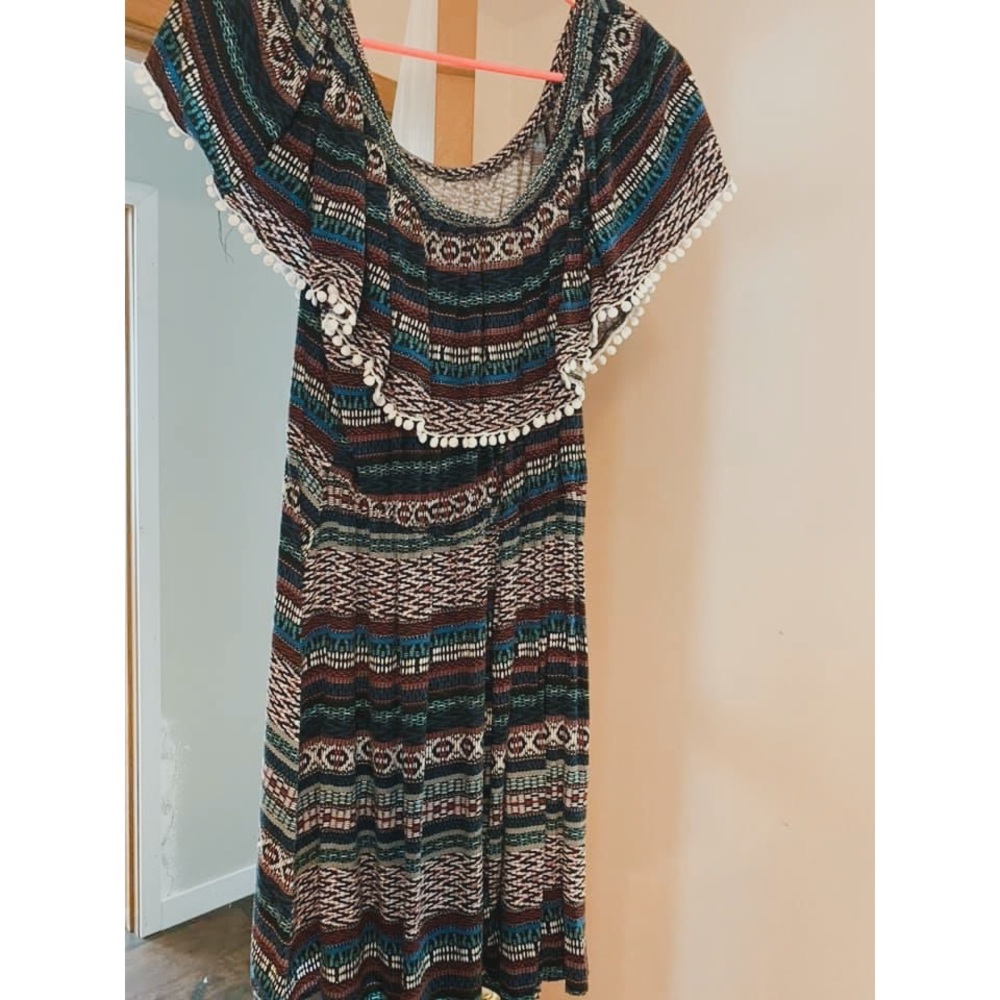 Off the shoulder dress